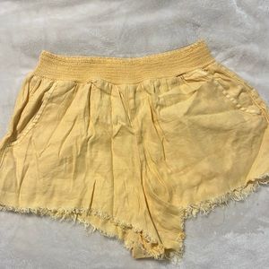 NWT American Eagle Yellow Shorts